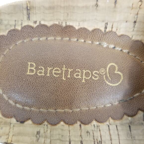 Baretraps Deanne Women's Faux Leather Woven Braided Slides Sandals Brown 9.5 - Picture 6 of 9